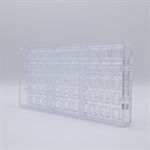 POLYCARBONATE MOLD 10 KEYS 10 FIG 27.5X13.5X2.4CM