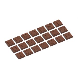 POL.MLD ALFABET CARAQUE 2 27.5X13.5X2.4CM