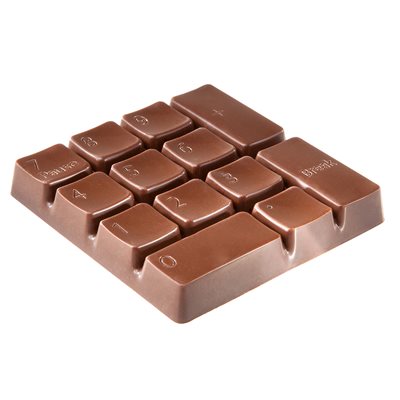 POL.MLD BUTTONSPAUSE BREAK 27.5X13.5X2.4CM