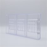 POL.MLD BUTTONSPAUSE BREAK 27.5X13.5X2.4CM