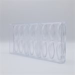 POLYCARBONATE MOLD DIMITRI SALMON 27.5X13.5X2.4CM
