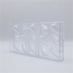 POLYCARBONATE MOLD DAVID PASQUIET 27.5X13.5X2.4CM