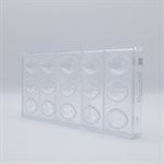 POLYCARBONATE MOLD YVAN CHEVALIER 27.5X13.5X2.4CM