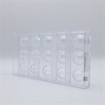 POLYCARBONATE MOLD YVAN CHEVALIER 27.5X13.5X2.4CM