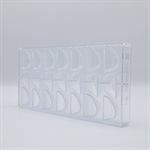 POLYCARBONATE MOLD LUIS ROBLEDO 27.5X13.5X2.4CM