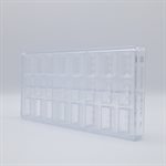 POLYCARBONATE MOLD LEI FU VENG 27.5X13.5X2.4CM