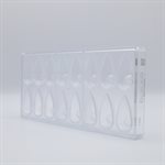 POLYCARBONATE MOLD OLIVIER TRIBUT 27.5X13.5X2.4CM