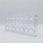 POLYCARBONATE MOLD GUSTAF MABROUK 27.5X13.5X3CM