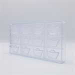 POLYCARBONATE MOLD SYCEE 27.5X13.5X2.4CM