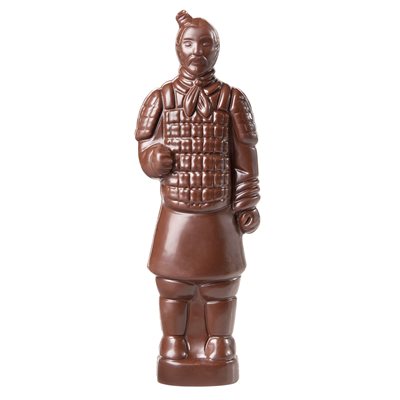 POLYCARBONATE MOLD CHINESE WARRIOR 27.5X13.5X2.4CM