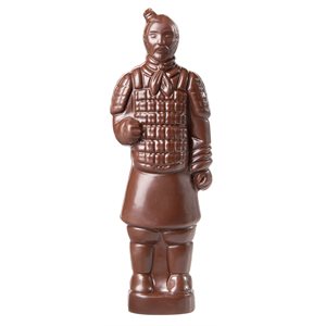 POLYCARBONATE MOLD CHINESE WARRIOR 27.5X13.5X2.4CM