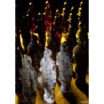 POLYCARBONATE MOLD CHINESE WARRIOR 27.5X13.5X2.4CM