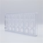 POLYCARBONATE MOLD BIRD'S CAGE 27.5X13.5X2.4CM