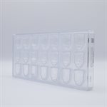 POLYCARBONATE MOLD BIRD'S CAGE 27.5X13.5X2.4CM