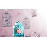 POLYCARBONATE MOLD BIRD'S CAGE 27.5X13.5X2.4CM