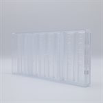 POLYCARBONATE MOLD BAR SKYLINE 27.5X13.5X2.4CM