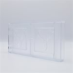 POLYCARBONATE MOLD TABLET STAG 27.5X13.5X2.4CM