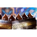 POLYCARBONATE MOLD CUBE WITH DOME 27.5X13.5X2.8CM