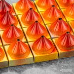 POLYCARBONATE MOLD CUBE WITH DOME 27.5X13.5X2.8CM