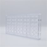 POLYCARBONATE MOLD DRUG PIL STRIP 27.5X13.5X2.4CM