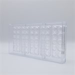 POLYCARBONATE MOLD DRUG PIL STRIP 27.5X13.5X2.4CM