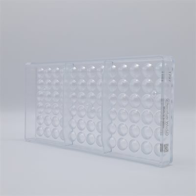 POL.MLD HALF SPHERE 14MM 27.5X13.5X2.4CM