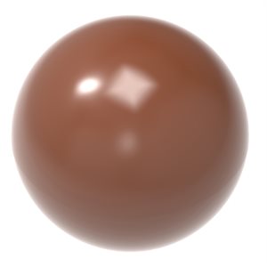 POL.MLD HALF SPHERE 14MM 27.5X13.5X2.4CM