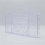 POLYCARBONATE MOLD LETTER B 135 GR 27.5X13.5X2.4CM