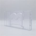 POLYCARBONATE MOLD LETTER B 135 GR 27.5X13.5X2.4CM