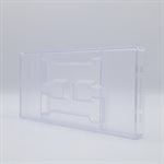 POLYCARBONATE MOLD LETTER H 135 GR 27.5X13.5X2.4CM