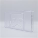 POLYCARBONATE MOLD LETTER R 135 GR 27.5X13.5X2.4CM