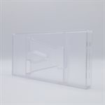 POLYCARBONATE MOLD LETTER V 135 GR 27.5X13.5X2.4CM