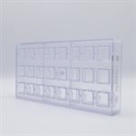 POLYCARBONATE MOLD WCM DAN FORGEY 27.5X13.5X3CM