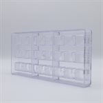 POLYCARBONATE MOLD WCM DAN FORGEY 27.5X13.5X3CM
