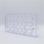 POL.MLD CUBE MUSHROOM - KK + M 27.5X13.5X2.4CM