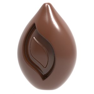 POLYCARBONATE MOLD DIWALI-FLAME 27.5X13.5X2.4CM
