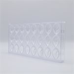 POLYCARBONATE MOLD DIWALI-FLAME 27.5X13.5X2.4CM