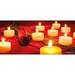 POLYCARBONATE MOLD DIWALI-FLAME 27.5X13.5X2.4CM