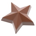 POLYCARBONATE MOLD STAR 27.5X13.5X2.4CM
