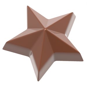 POLYCARBONATE MOLD STAR 27.5X13.5X2.4CM