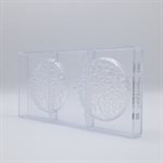 POLYCARBONATE MOLD RICE CRACKER 27.5X13.5X2.4CM