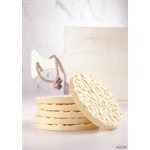 POLYCARBONATE MOLD RICE CRACKER 27.5X13.5X2.4CM