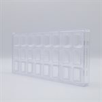 POLYCARBONATE MOLD BALLOTIN 27.5X13.5X2.4CM