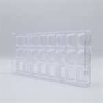 POLYCARBONATE MOLD BALLOTIN 27.5X13.5X2.4CM