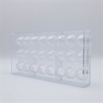 POLYCARBONATE MOLD AMERICAN TRUFFLE 27.5X13.5X3CM