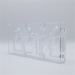 POLYCARBONATE MOLD SAINT NICK 27.5X13.5X3CM