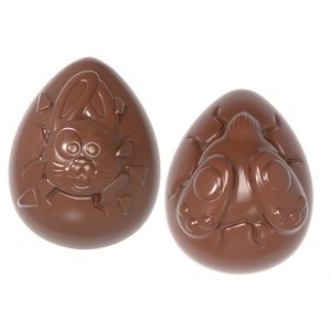 POLYCARBONATE MOLD CRASH TEST BUNNY 27.5X13.5X4CM
