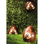 POLYCARBONATE MOLD CRASH TEST BUNNY 27.5X13.5X4CM