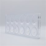 POLYCARBONATE MOLD RABBIT ABSTRACT 27.5X13.5X2.4CM