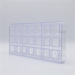 POL.MLD SQUARE COFFEE BEANS 27.5X13.5X2.4CM